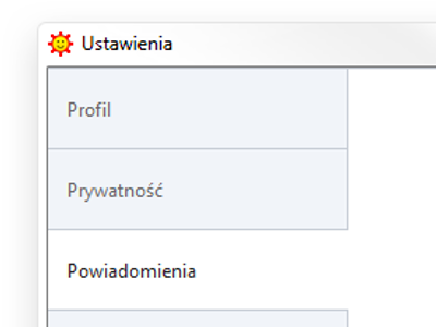 powiadomienia