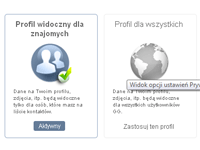 Profil prywatność