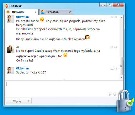 Szyfrowana komunikacja Szyfrowana komunikacja