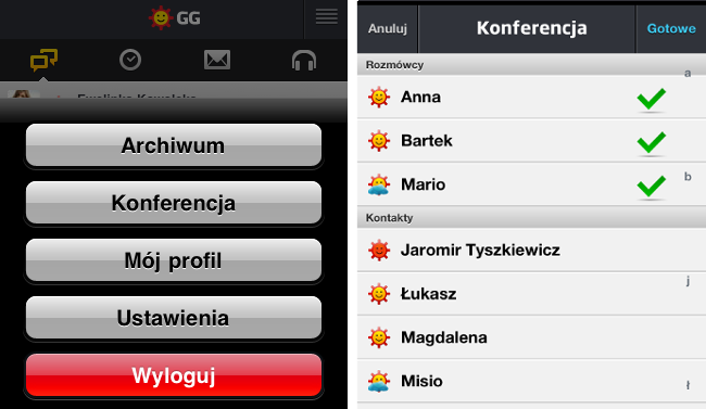 Rozpoczynanie konferencji na iPhone Rozpoczynanie konferencji na iPhone
