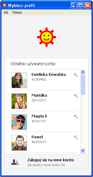 menedżer profili